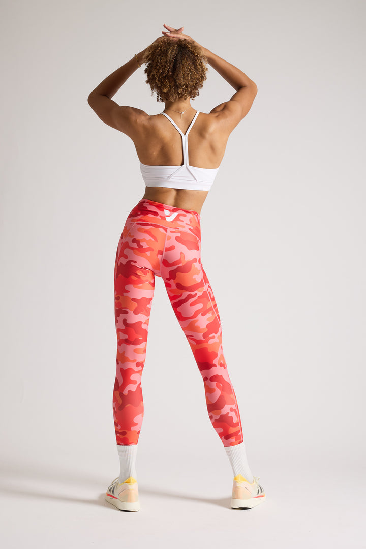 Orange Camo - Leggings