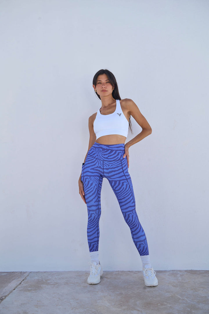 Purple Zebra - Leggings