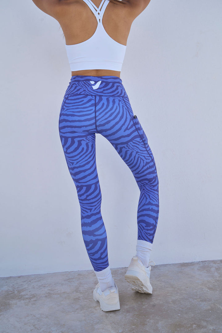 Purple Zebra - Leggings