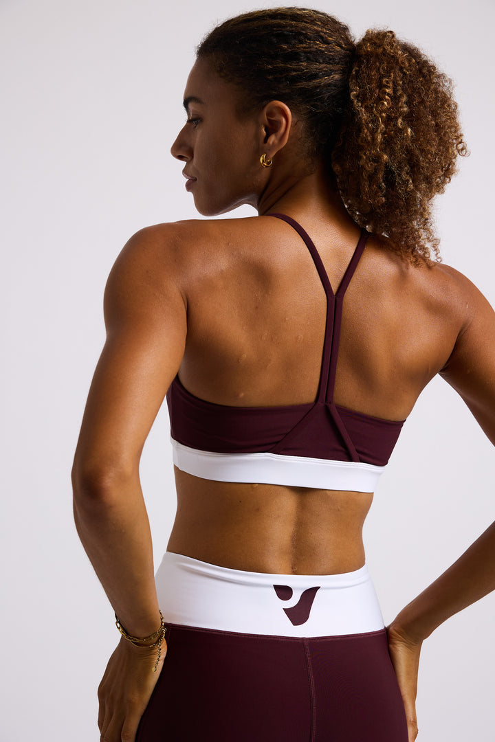 Staple Bra - Maroon