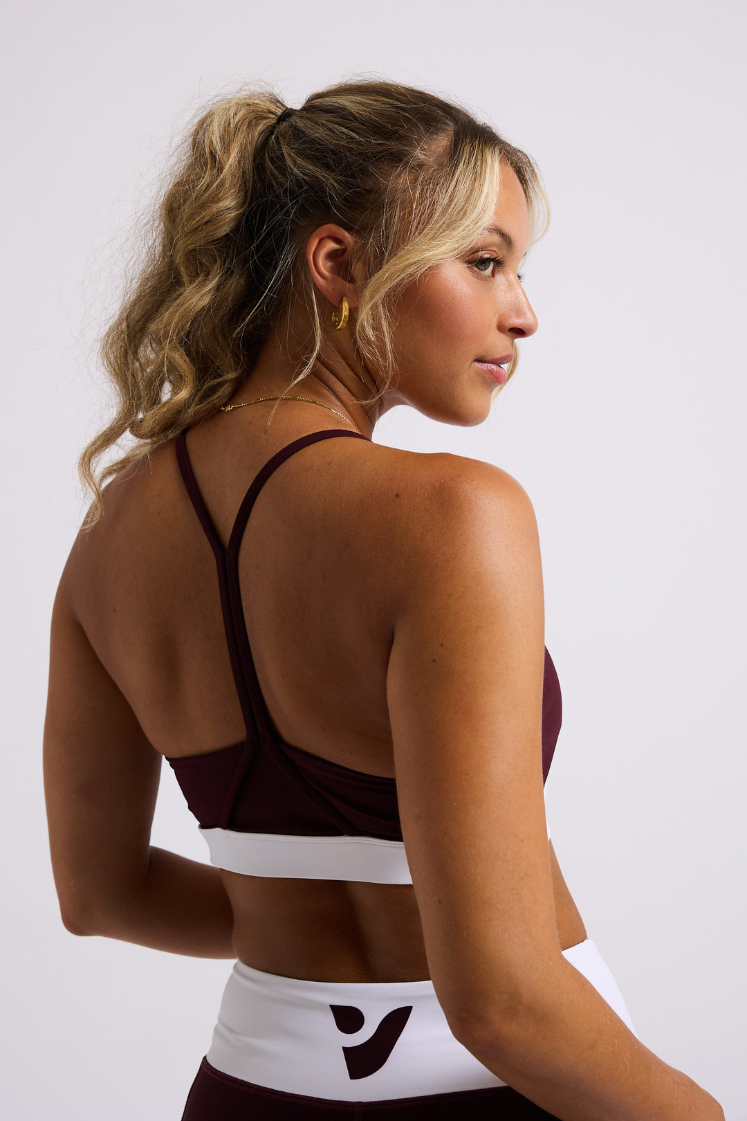 Staple Bra - Maroon