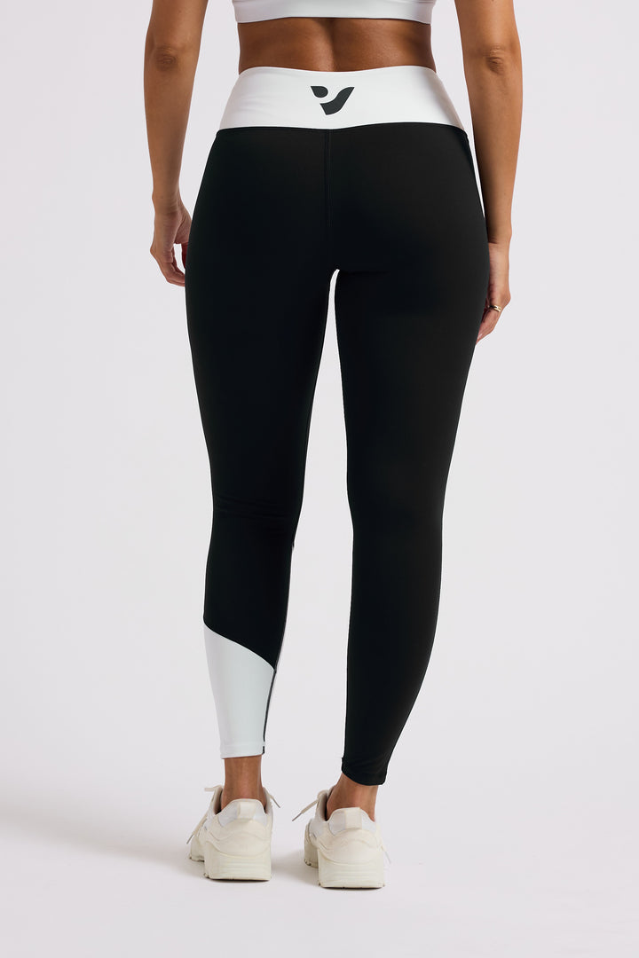 Black White Stripe - Leggings