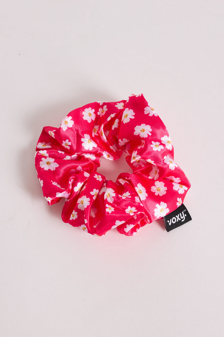 Scrunchie - Pink Daisy