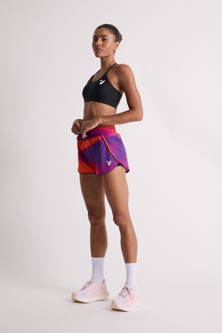 Magma Blur - 2 in 1 Racer Shorts