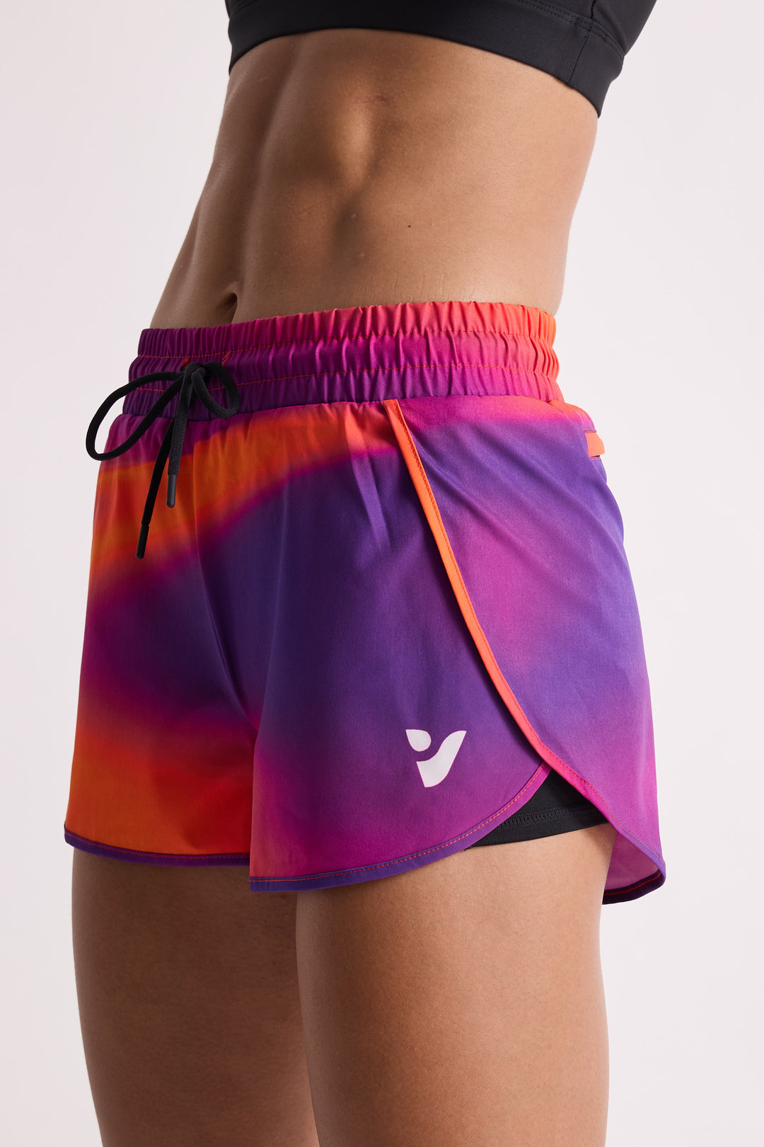 Magma Blur - 2 in 1 Racer Shorts
