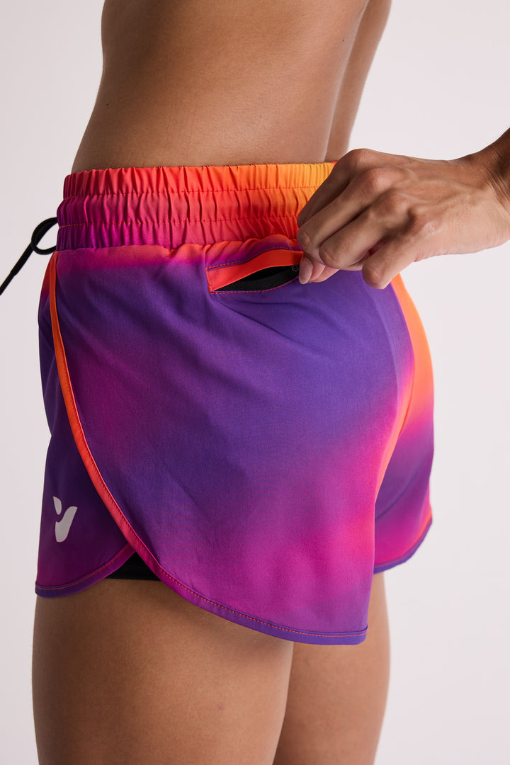 Magma Blur - 2 in 1 Racer Shorts