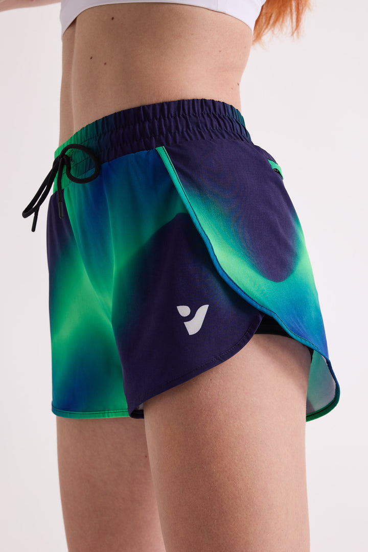 Blue Blur - 2 in 1 Racer Shorts