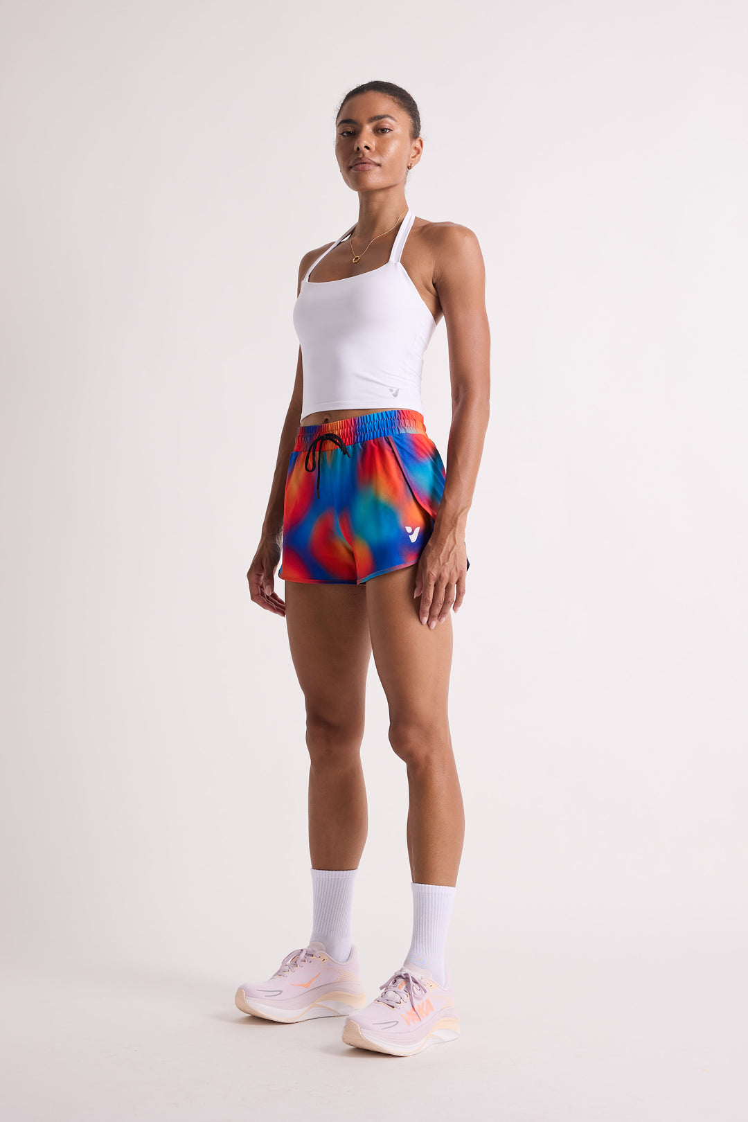 Orange Blur - 2 in 1 Racer Shorts