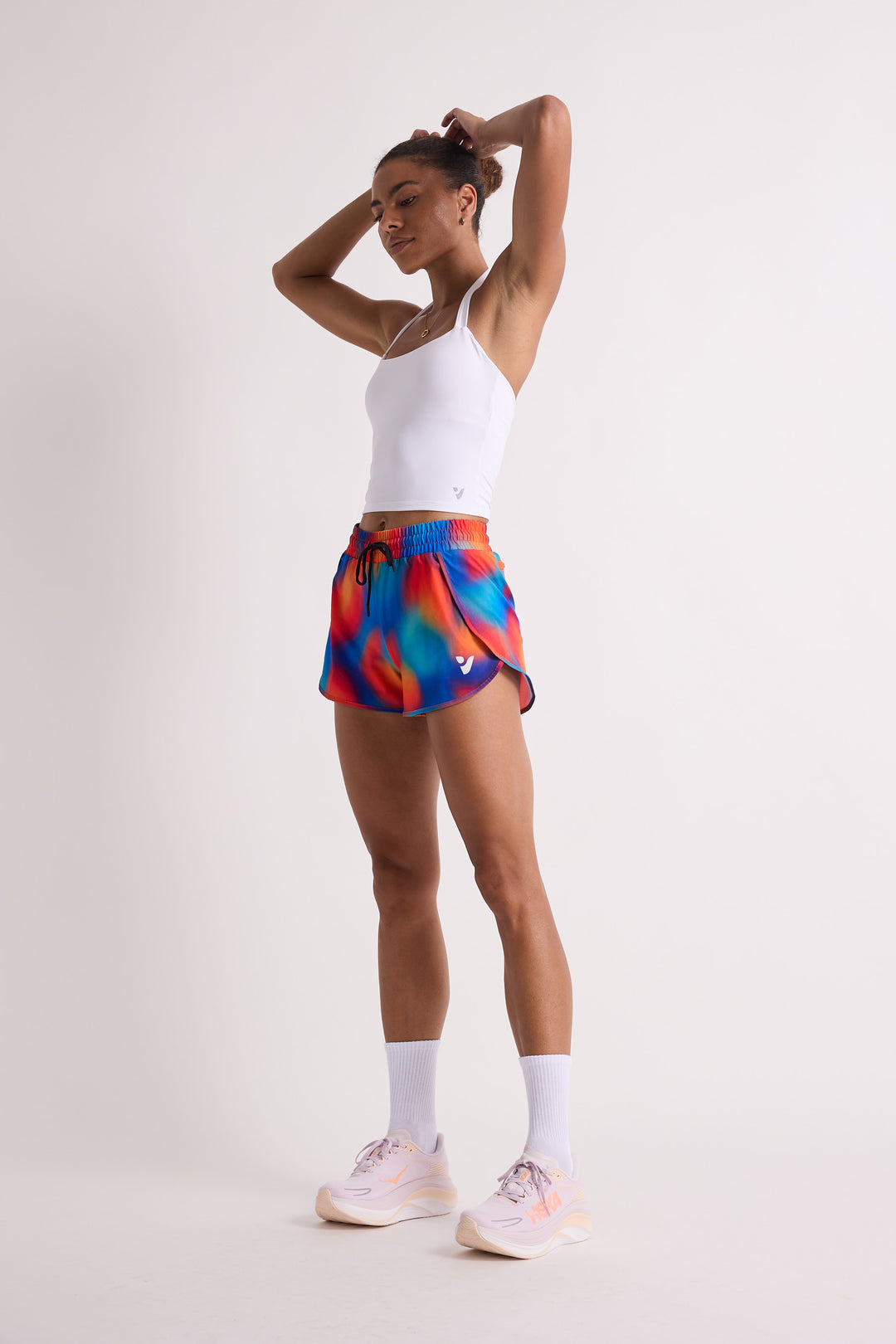 Orange Blur - 2 in 1 Racer Shorts