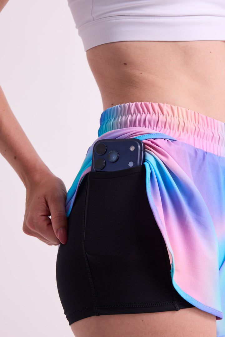 Hologram - 2 in 1 Racer Shorts