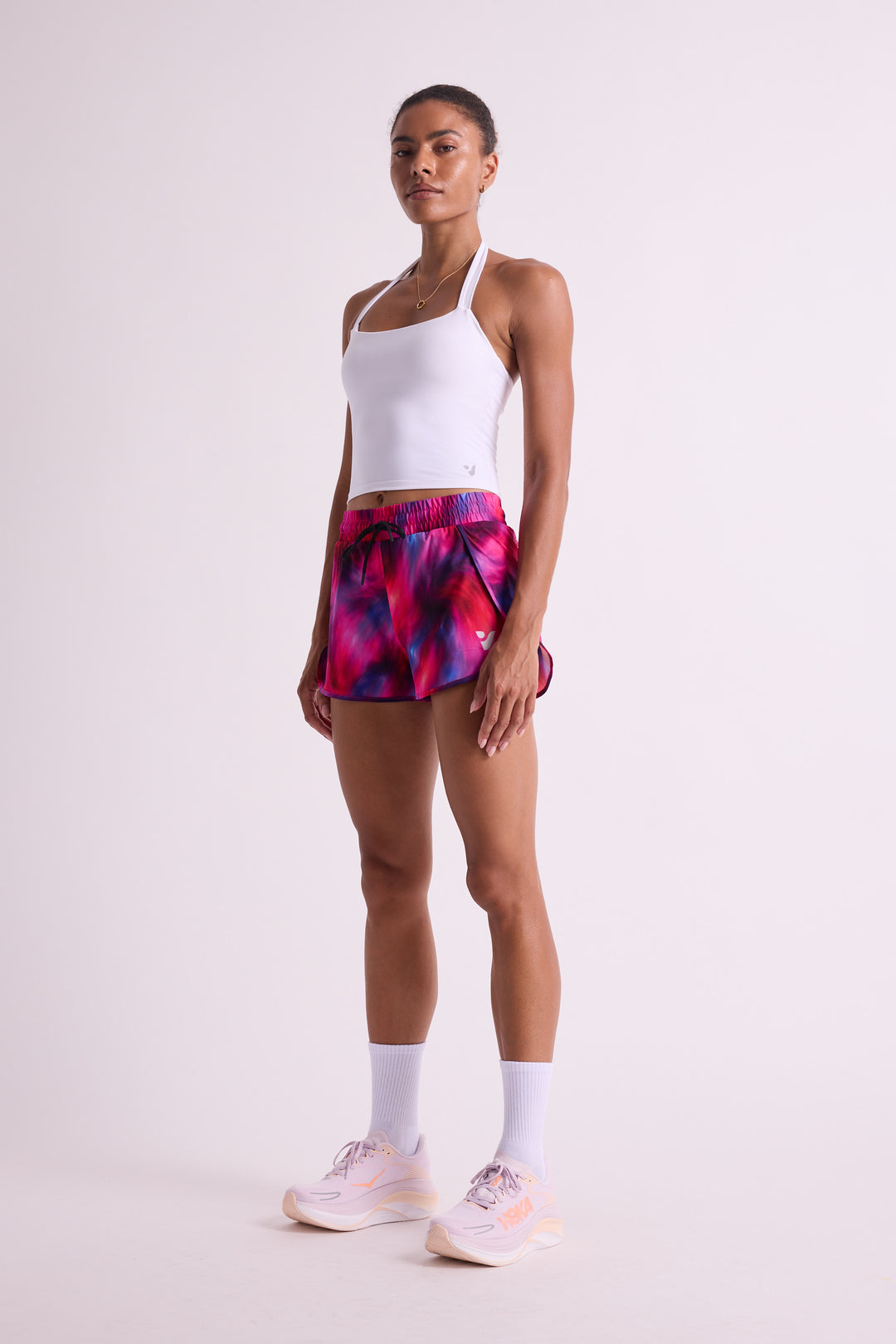 Pink Cosmic - 2 in 1 Racer Shorts