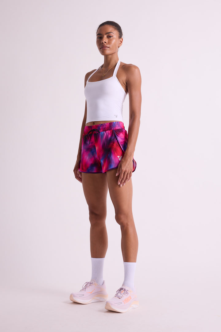 Pink Cosmic - 2 in 1 Racer Shorts