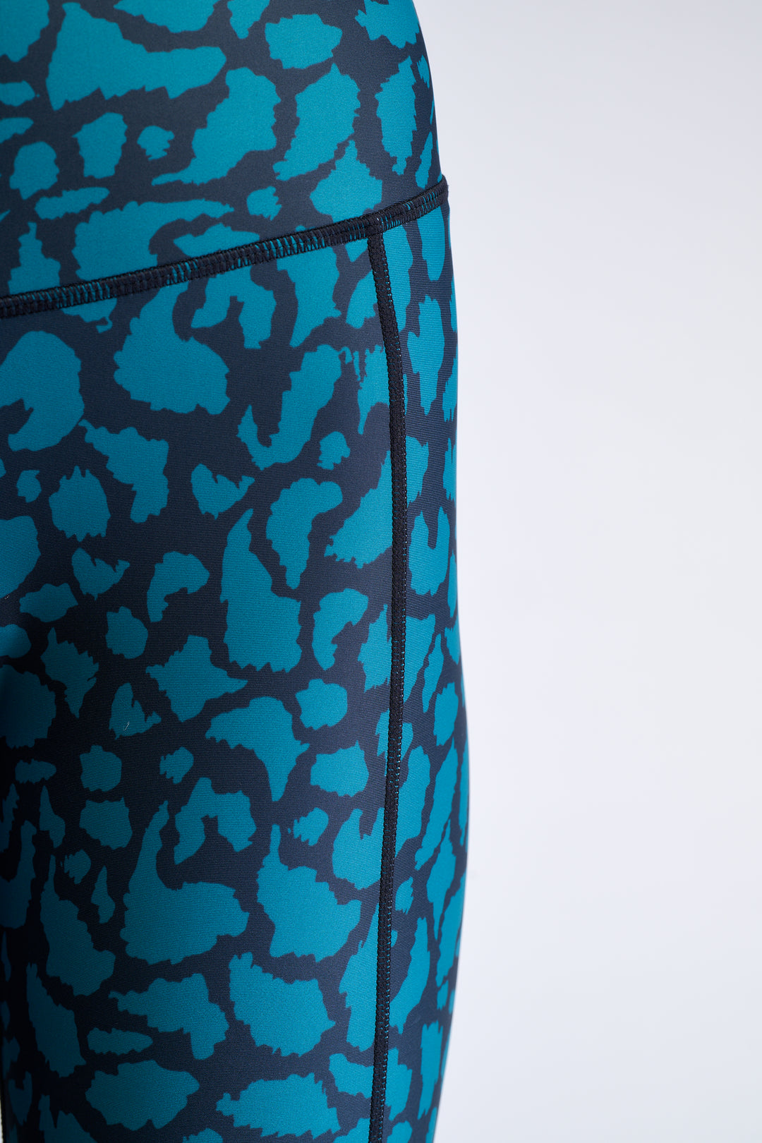 Teal Leopard - Leggings