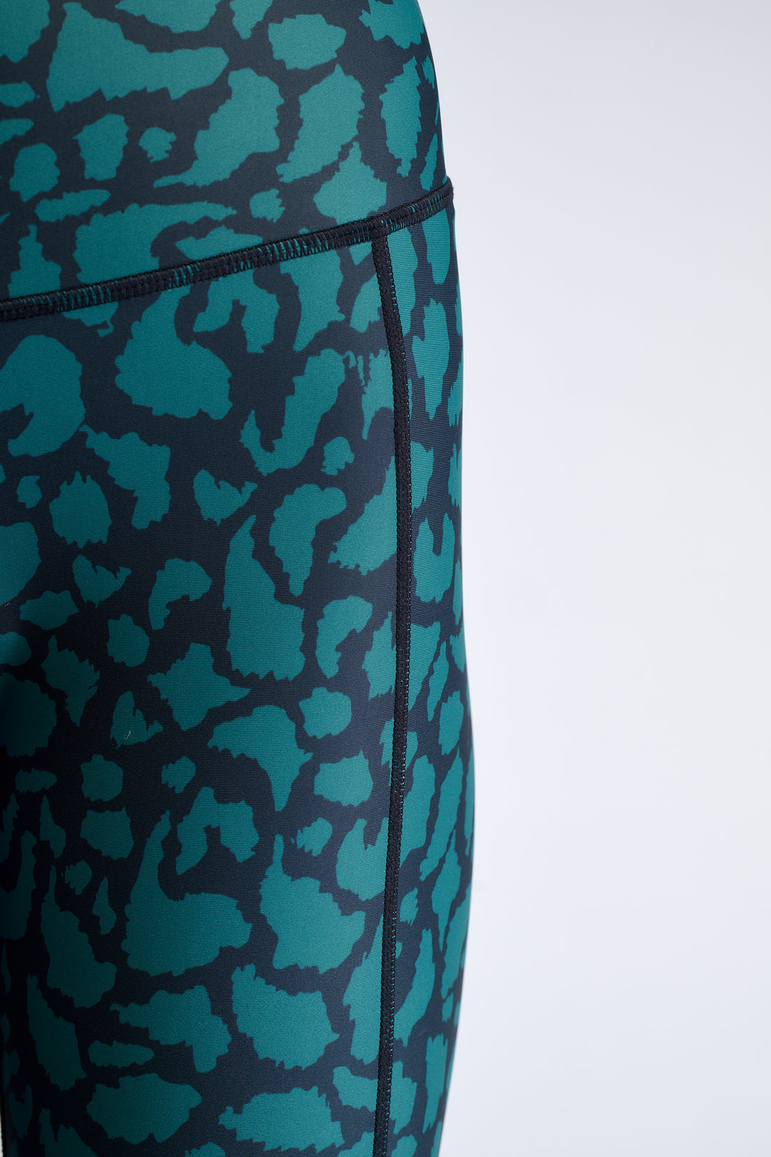 Teal Leopard - Leggings