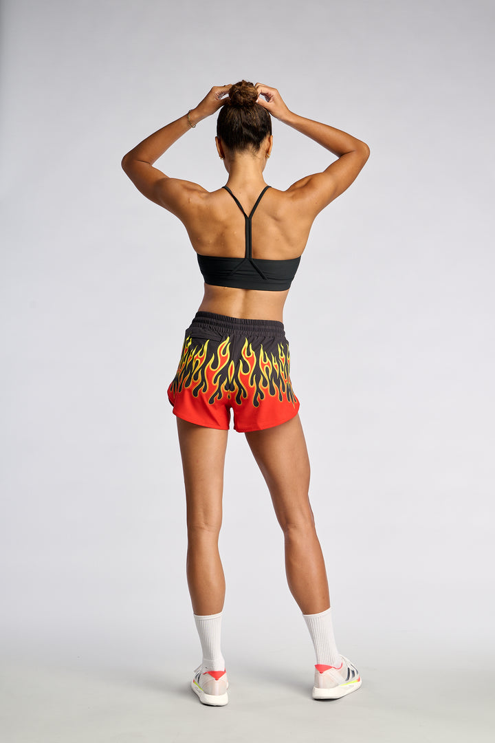 Feel The Burn - 2 in 1 Racer Shorts