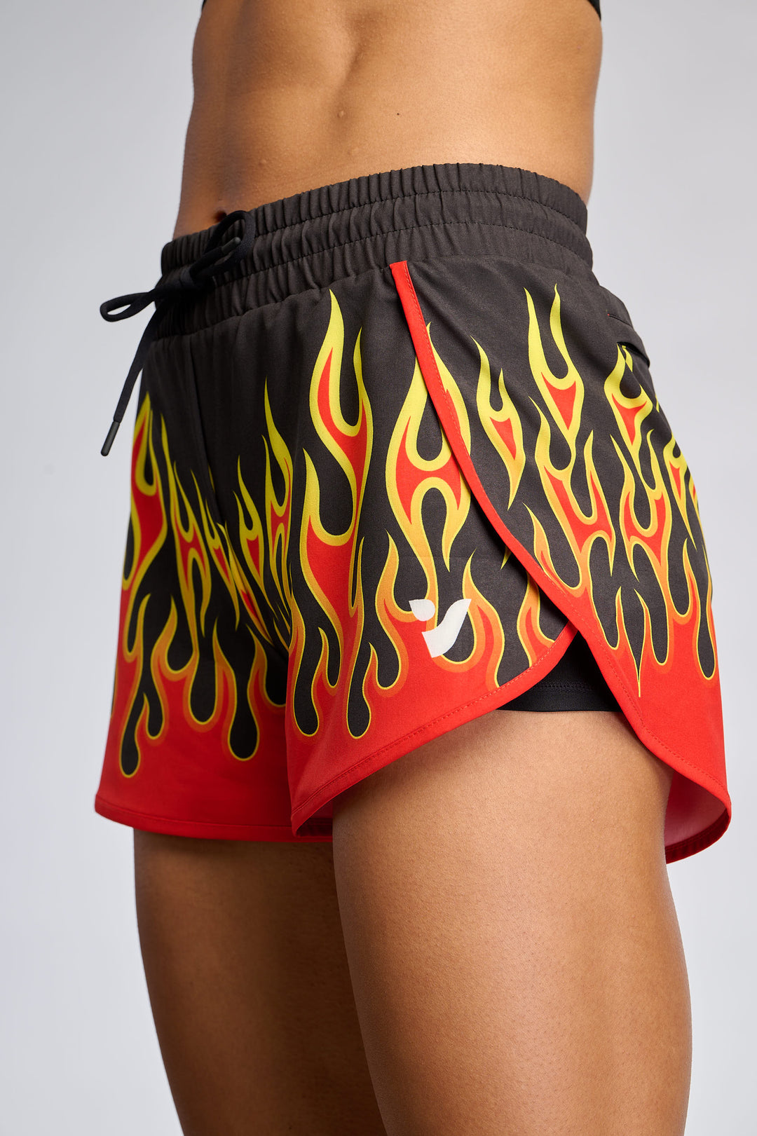 Feel The Burn - 2 in 1 Racer Shorts