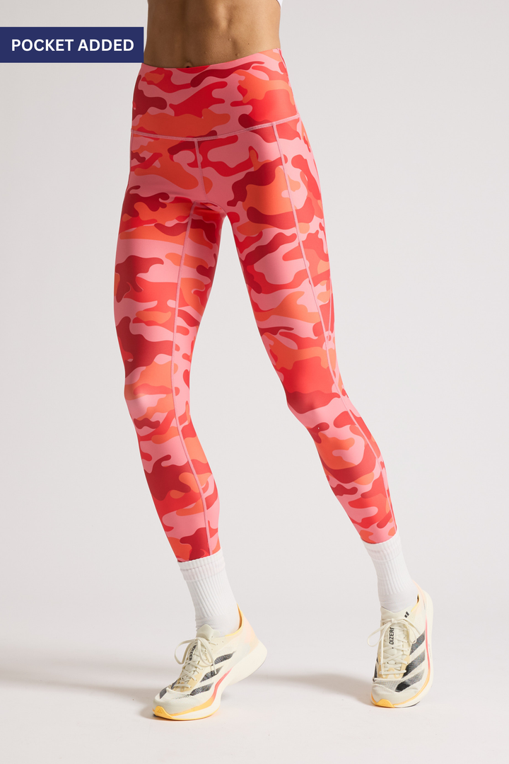 Orange Camo - Leggings