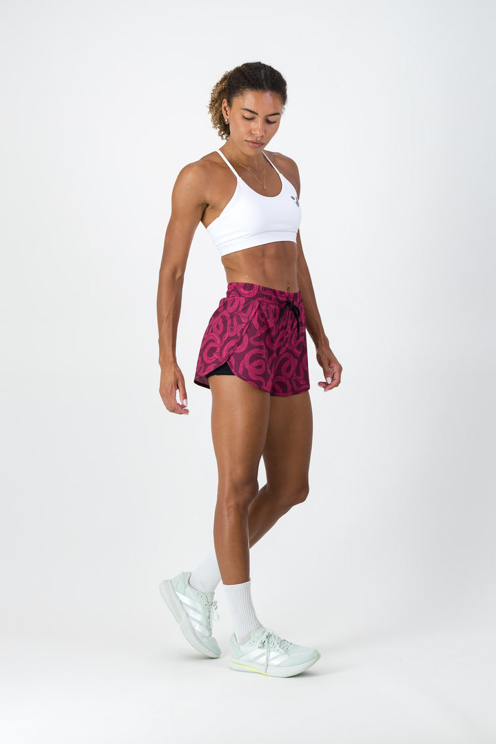 Medusa - 2 in 1 Racer Shorts