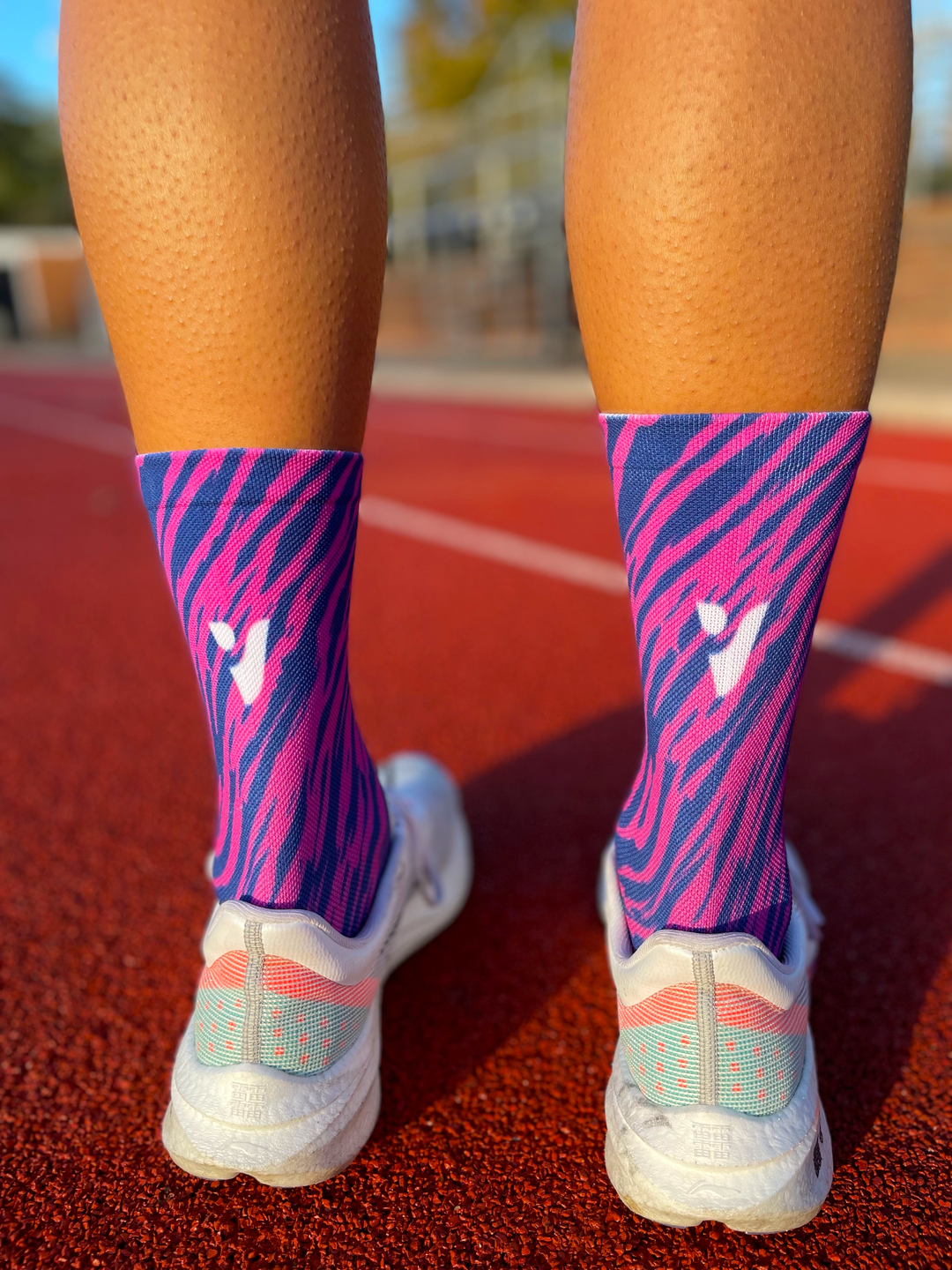 Zesty Zebra - Performance Socks