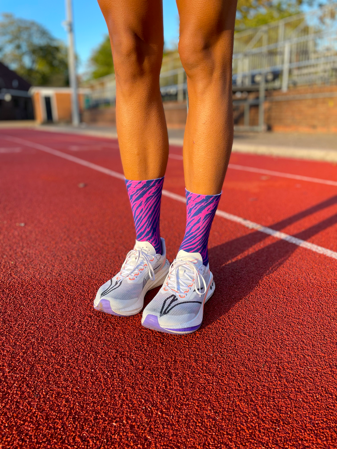 Zesty Zebra - Performance Socks