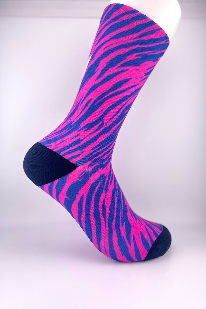 Zesty Zebra - Performance Socks