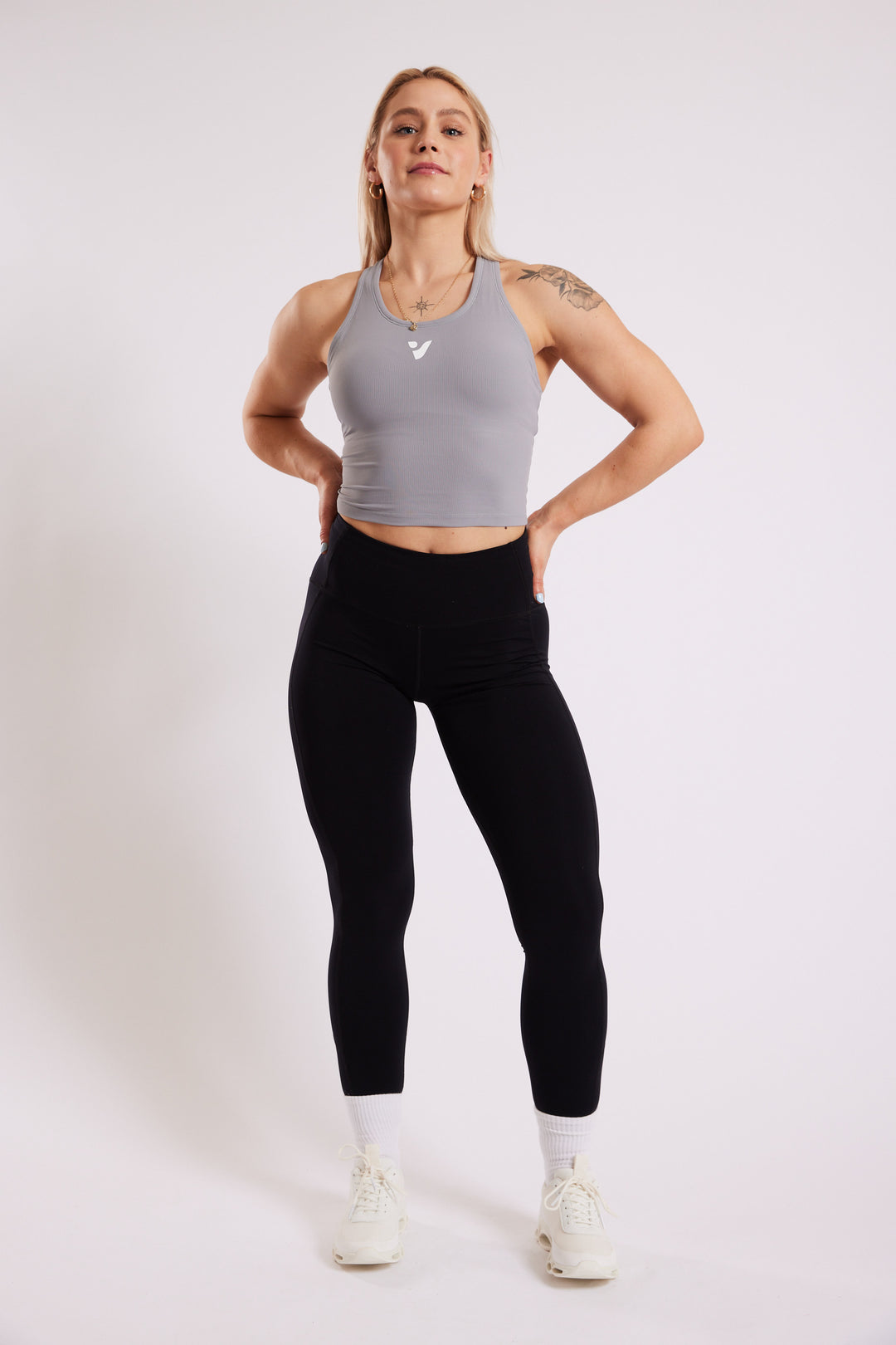 Slate Ribbed Tank