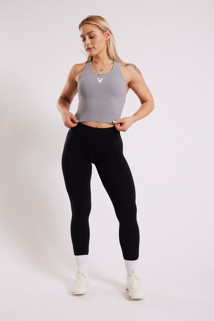 Slate Ribbed Tank
