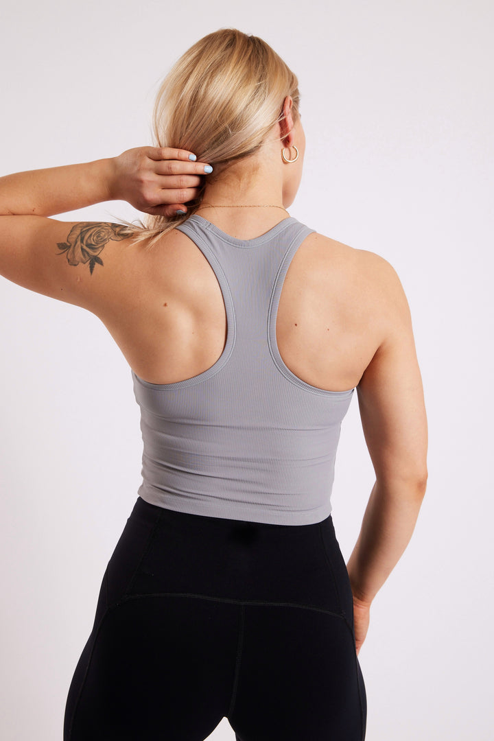 Slate Ribbed Tank