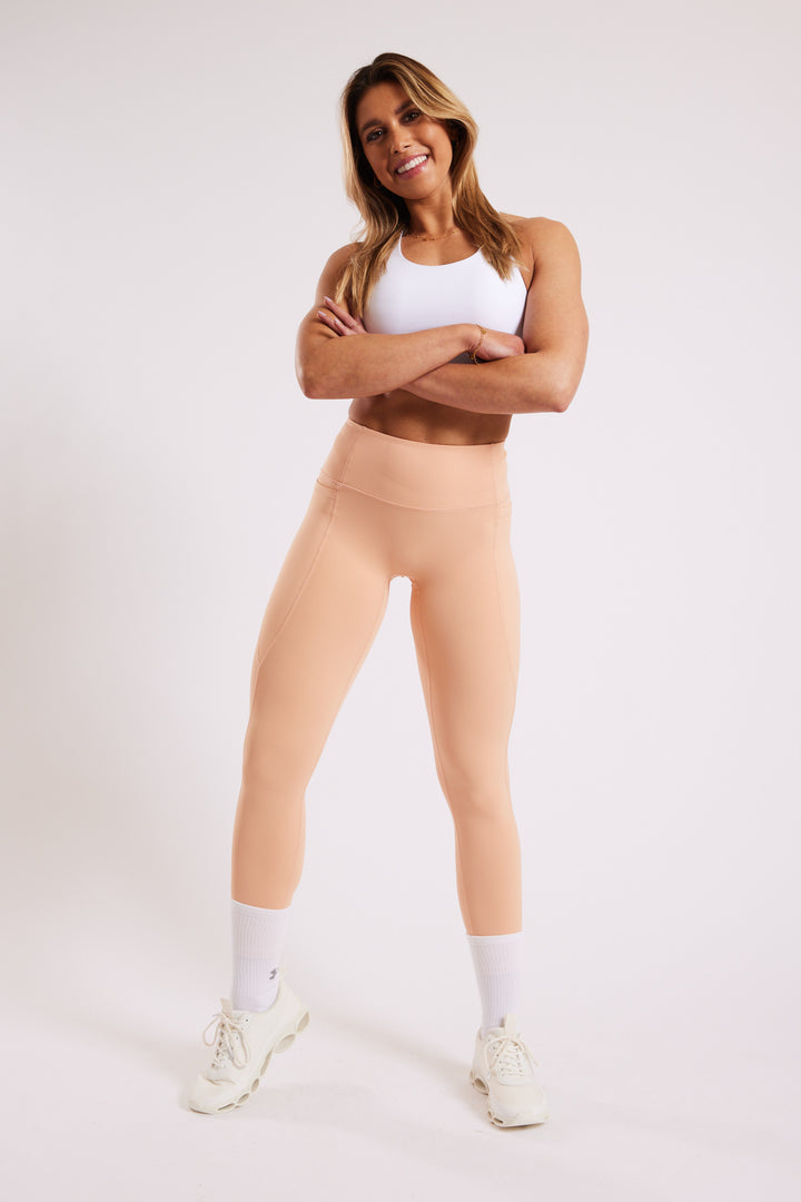 Core Range Ultra Soft Leggings - Burnt Orange