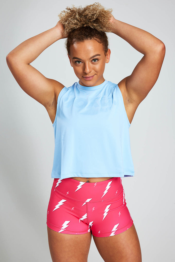 Blue Muscle Tank