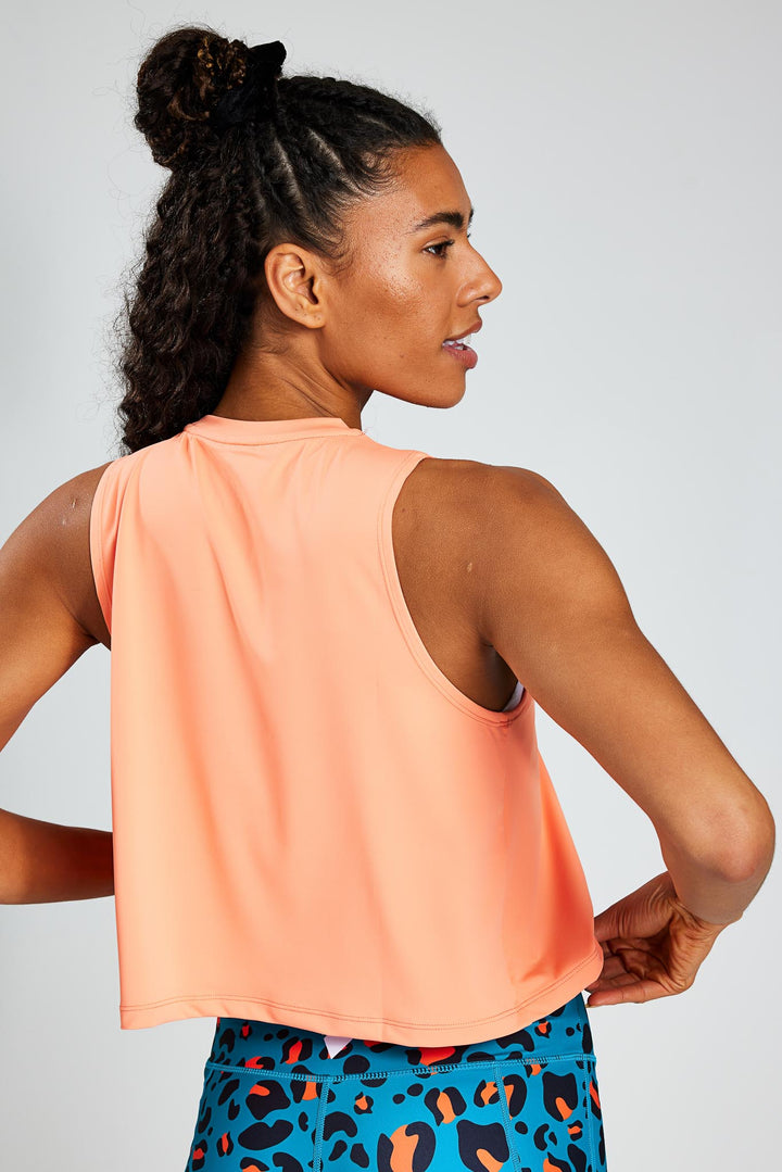 Orange Muscle Tank