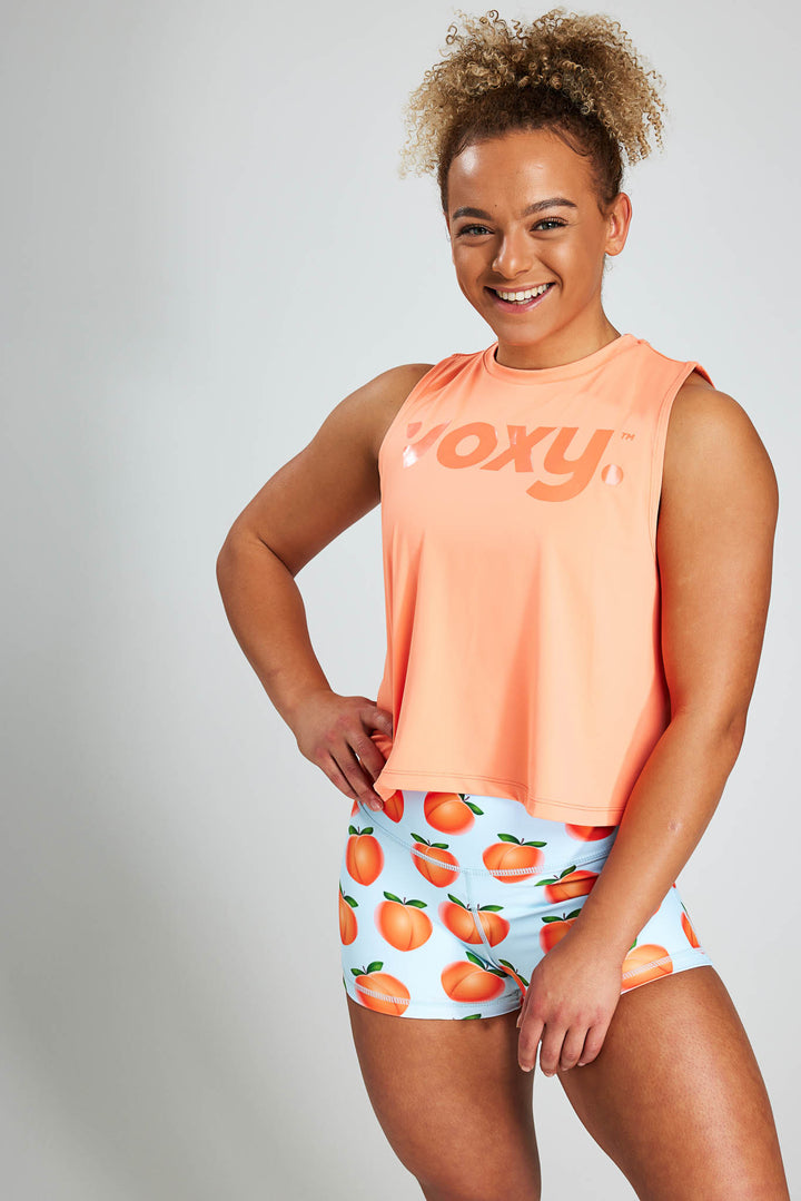 Orange Muscle Tank